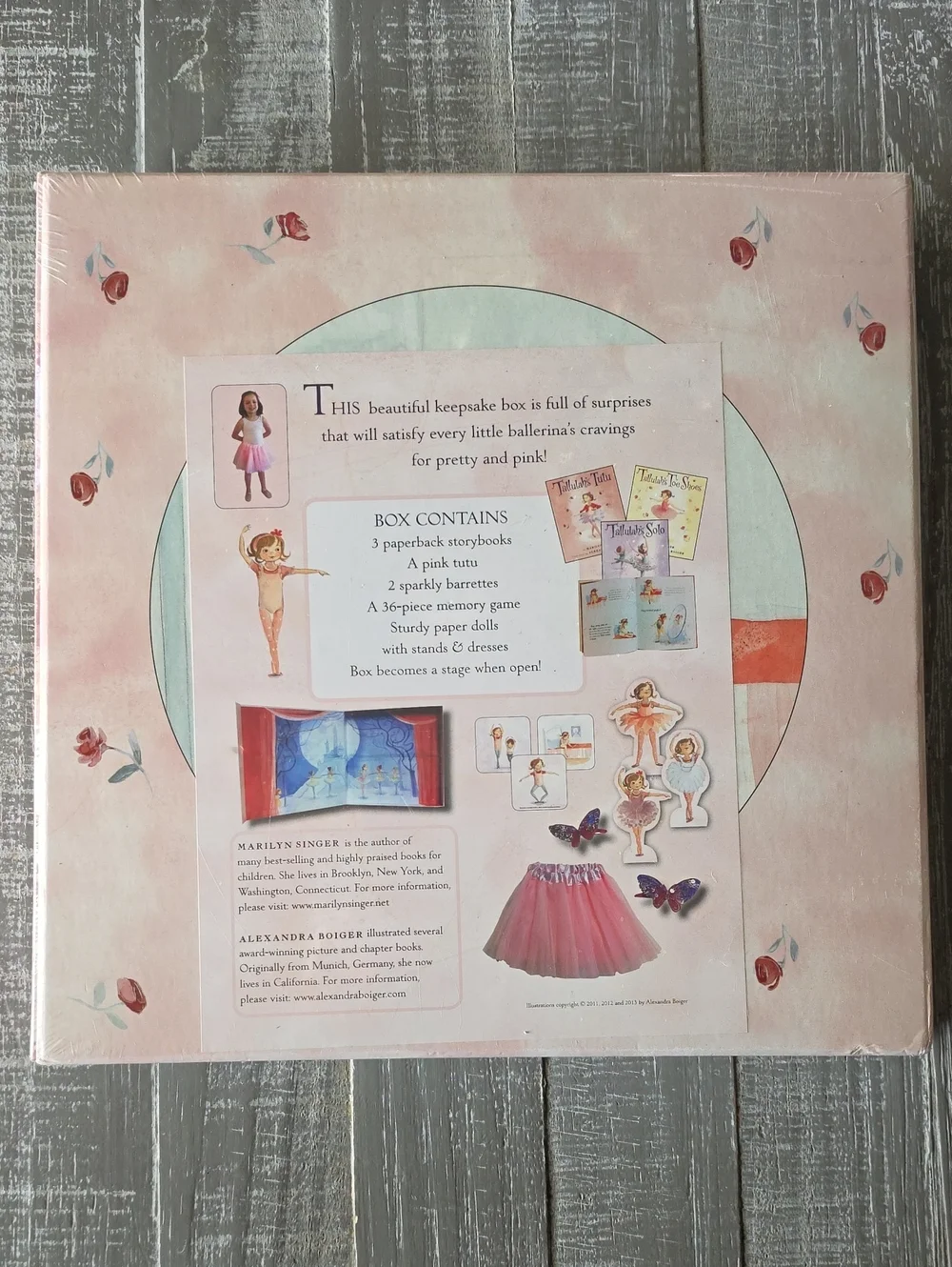 Tallulah's Ballet Box - Ballerina Keepsake + Tutu + 3 Storybooks + Memory Game